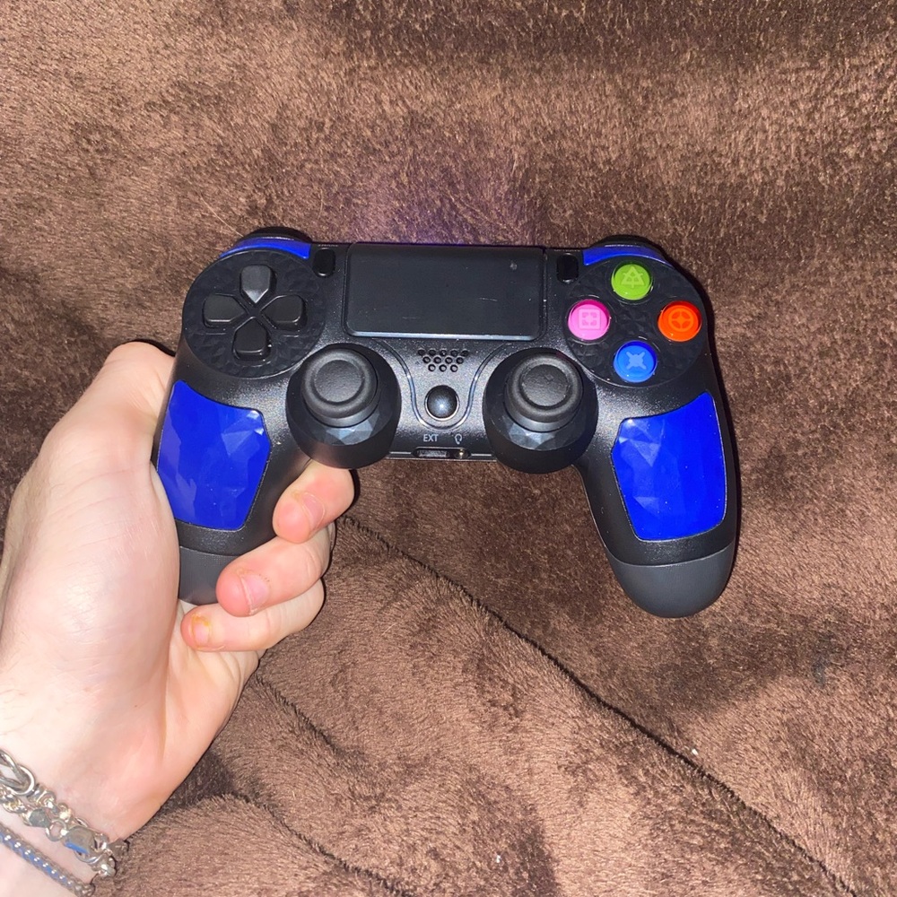 custom almost brand new ps4 controller